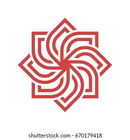 Blossom Flower logo Template Illustration Design. Vector EPS 10.