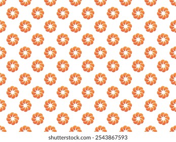 Patrón de flor de flor en Vector de estilo de color degradado