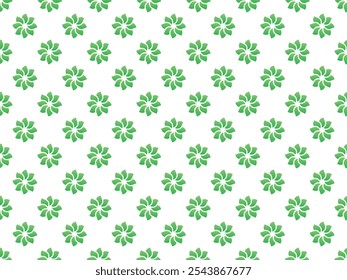 Patrón de flor de flor en Vector de estilo de color degradado