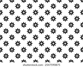 Padrão de flor de flor em Gradiente vetor de estilo de cor