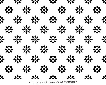 Patrón de flor de flor en Vector de estilo de color degradado