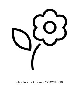 Blossom icon isolated vector illustration. High quality black style vector icon