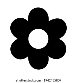 Blossom icon isolated vector illustration. High quality black style vector icon