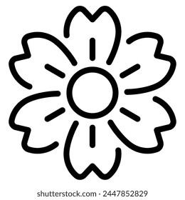 Blossom Icon for web, app, infographic, etc