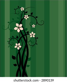 Blossom Sprigs Background