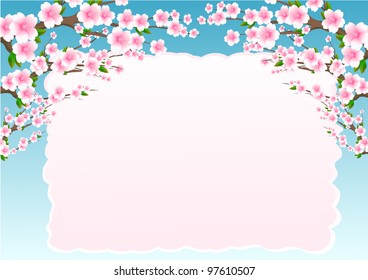 blossom tree background