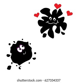And the blot can love.