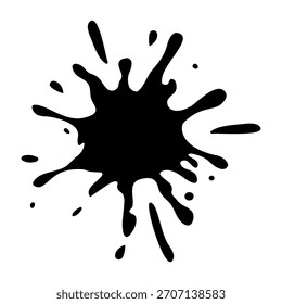 Blot  icon vector. blotch illustration sign. blur symbol. spray Logo. splatter web icons.