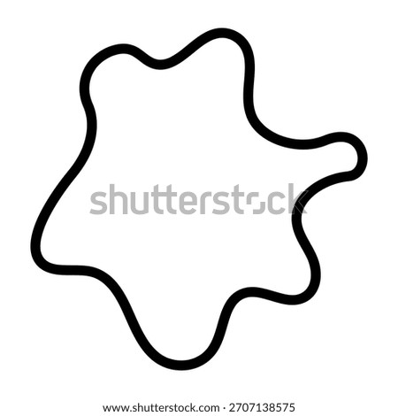 Blot  icon vector. blotch illustration sign. blur symbol. spray Logo. splatter web icons.