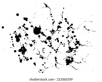 Blot of ink