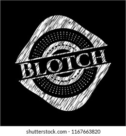 Blotch chalk emblem