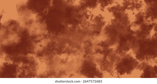 Maroon e Ochre Névoa em uma Composição Atmosférica Vintage

