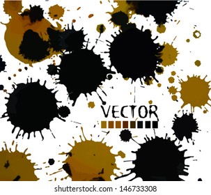 blots of ink spots