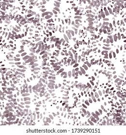Blots Seamless Pattern. Fashion Concept. Distress Print. Bordo, Pink Illustration. Army Surface Textile. Ink Stains. Spray Paint. Splash Blots. Artistic Creative Vector Background.
