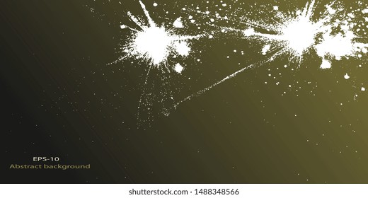 Blots. Spotted background. Surface with blots. Background for banner and business card. Abstract background. Blots and stains. Abstraction. Vector graphics