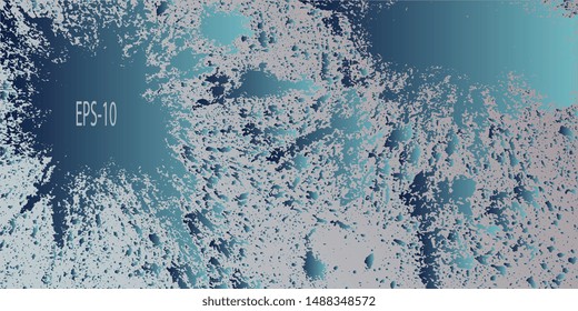 Blots. Spotted background. Surface with blots. Background for banner and business card. Abstract background. Blots and stains. Abstraction. Vector graphics