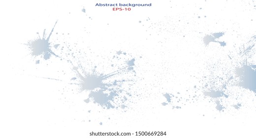 Blots. Spotted background. Surface with blots. Background for banner and business card. Abstract background. Blots and stains. Abstraction. Vector graphics
