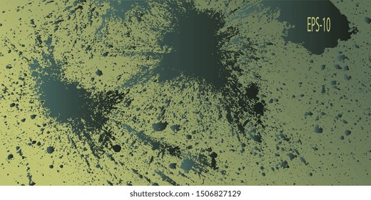 Blots. Spotted background. Surface with blots. Background for banner and business card. Abstract background. Blots and stains. Abstraction. Vector graphics