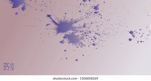 Blots. Spotted background. Surface with blots. Background for banner and business card. Abstract background. Blots and stains. Abstraction. Vector graphics