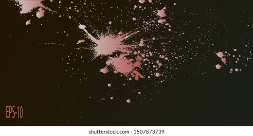 Blots. Spotted background. Surface with blots. Background for banner and business card. Abstract background. Blots and stains. Abstraction. Vector graphics