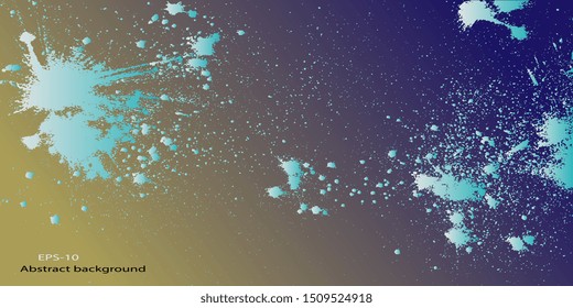 Blots. Spotted background. Surface with blots. Background for banner and business card. Abstract background. Blots and stains. Abstraction. Vector graphics
