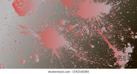 Blots. Spotted background. Surface with blots. Background for banner and business card. Abstract background. Blots and stains. Abstraction. Vector graphics