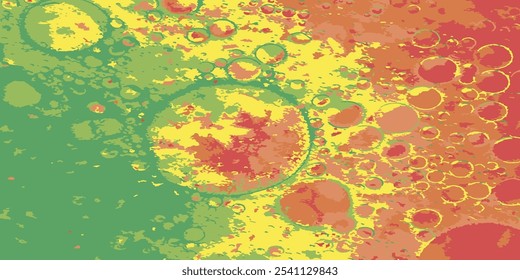 Blots and stains. Colored textured background. Background of colored spots. Vector illustration