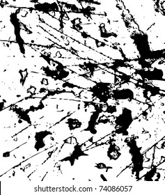Blots, stains, spot and points, scratch. Background. Illustrator 8.