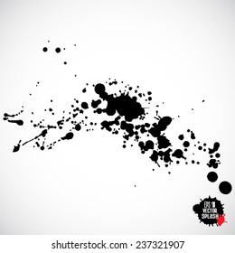 Blotted grunge background for various designs 