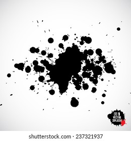 Blotted grunge background for various designs 