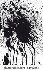 Blotted grunge background for various designs