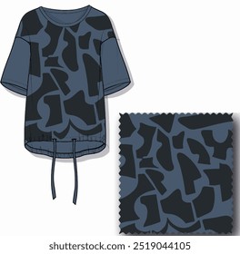 blouse fashion graphic design. tshirt printing pattern and more