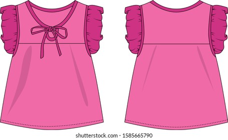 blouse for girl vctor pattern