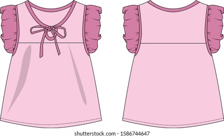 blouse for girl vctor pattern