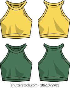 blouse for girl vector template 