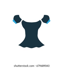 blouse icon illustration isolated vector sign symbol