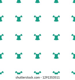 blouse icon pattern seamless white background. Editable filled  icon.  icon pattern for web and mobile.