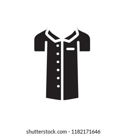blouse icon vector glyph style