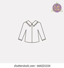 blouse line icon