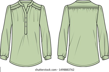 blouse for women template pattern