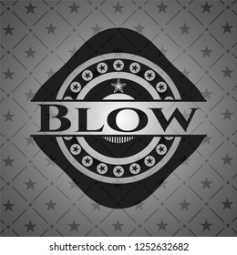 Blow black emblem