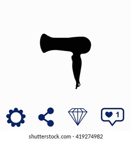 Blow Dryer icon.