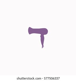 Blow Dryer  icon Vector design. Colored illustration.