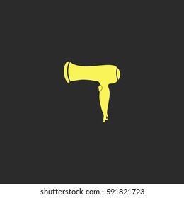Blow Dryer vector  icon.