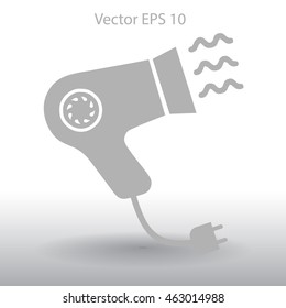 Blow-dry vector icon