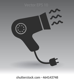 Blow-dry vector icon