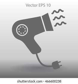 Blow-dry vector icon
