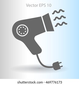Blow-dry vector icon