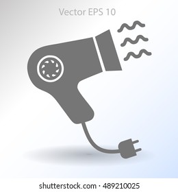 Blow-dry vector icon