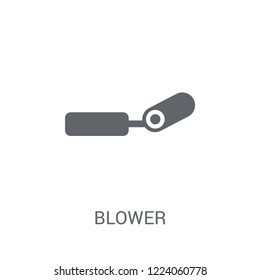 Blower icon. Trendy Blower logo concept on white background from Birthday party and wedding collection. Suitable for use on web apps, mobile apps and print media.